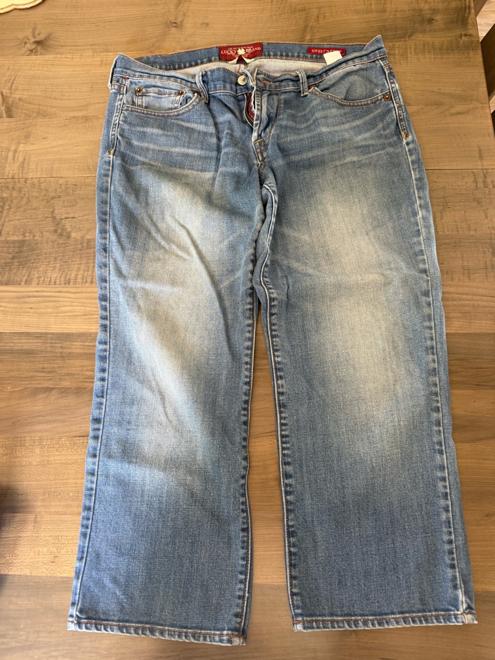 Lucky Brand Women's Straight Leg Jeans - Light Blue Wash